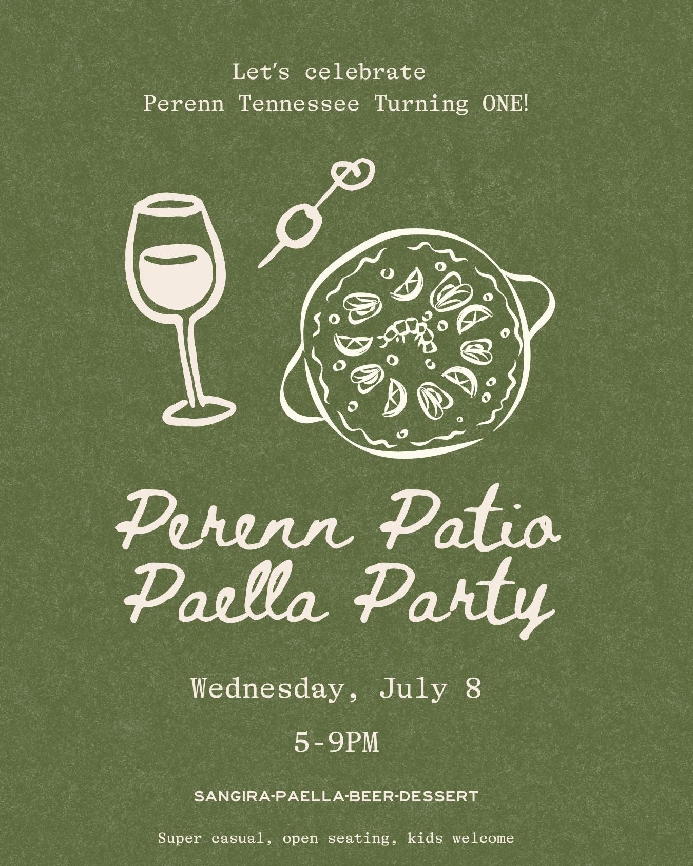 Perenn Patio Paella Party