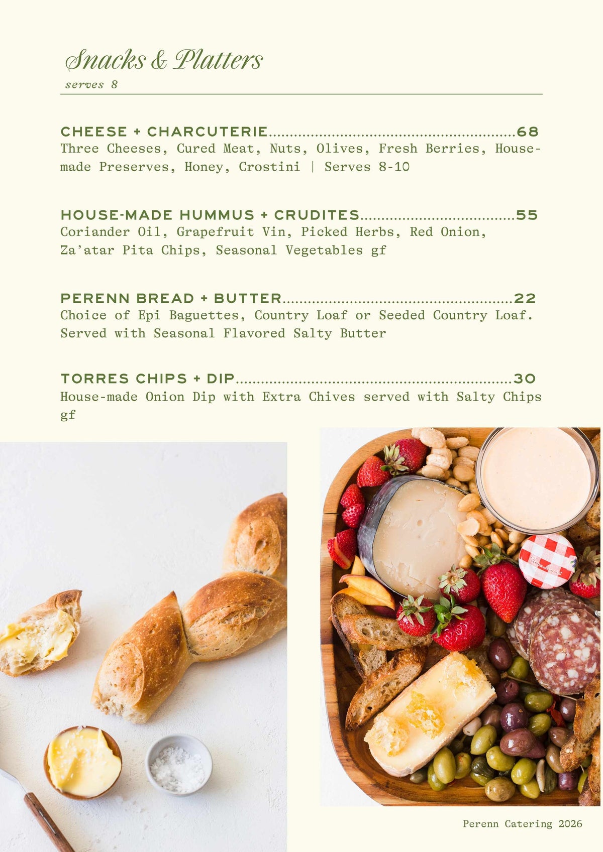 Nevada Catering – PerennBakery