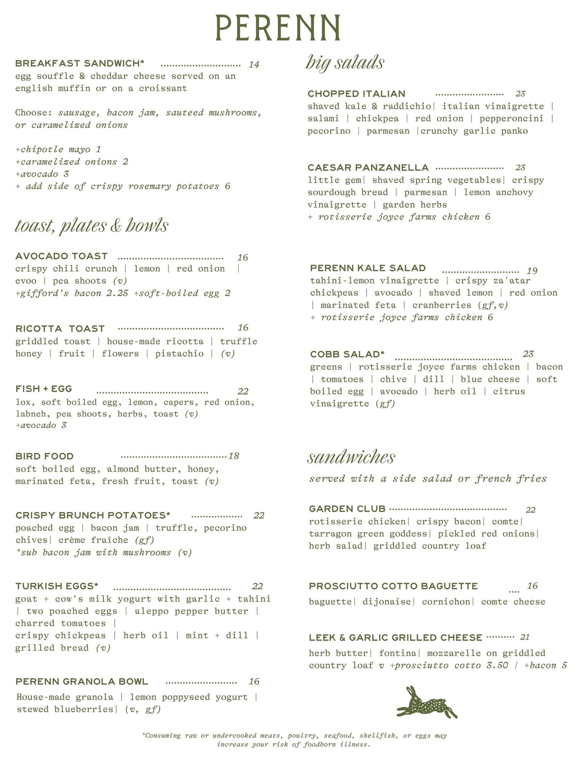 Perenn Bakery- Berry Hill – PerennBakery