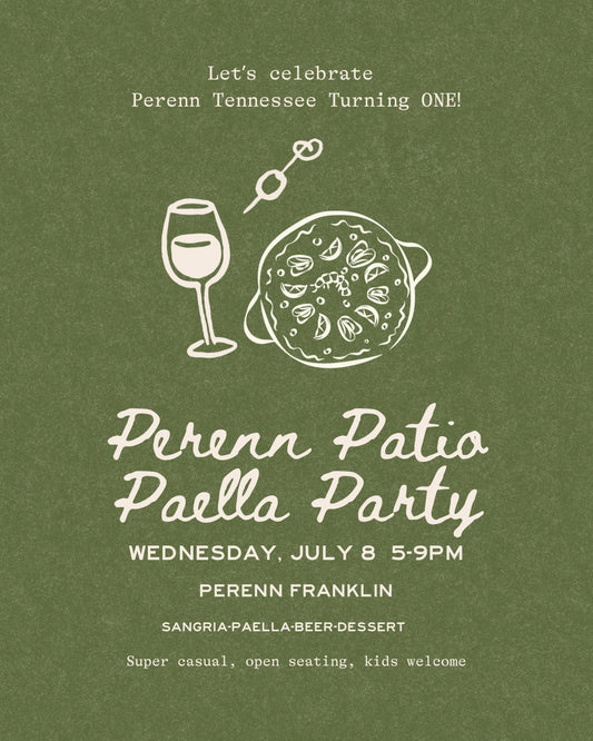 Perenn Patio Paella Party